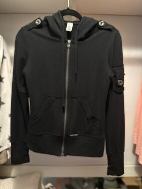 Public Myth - Black Utility Zip Hoodie
